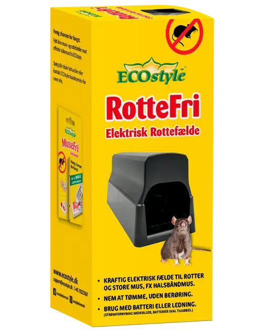 Rottefri elektrisk rottefælde