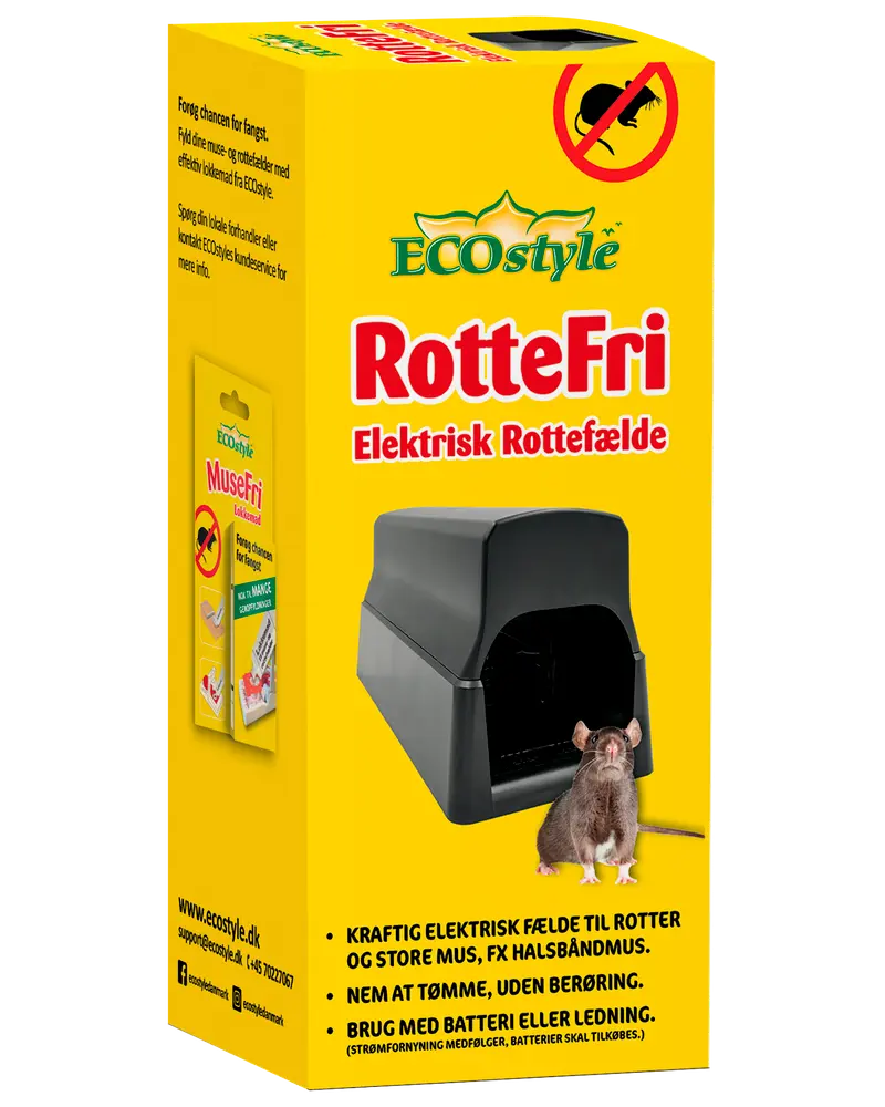 Rottefri elektrisk rottefælde