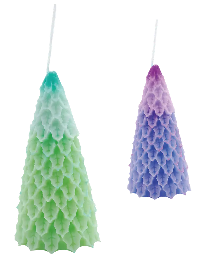 DIY Stearinljus Julgran