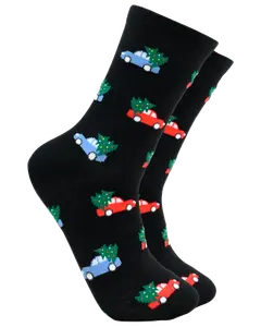 Mysiga strumpor med julmotiv