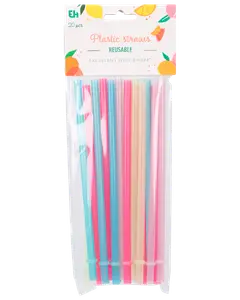 Sugrör 20-pack återanvändbara