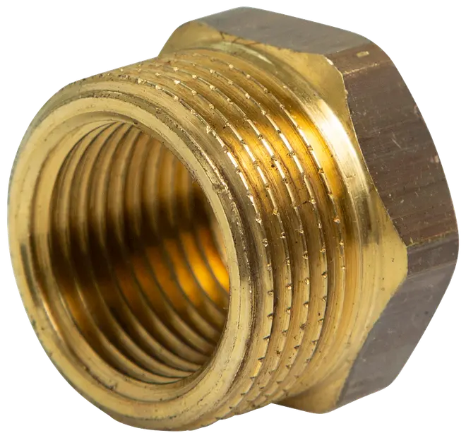 Bussning 1/2x3/8\" mässing