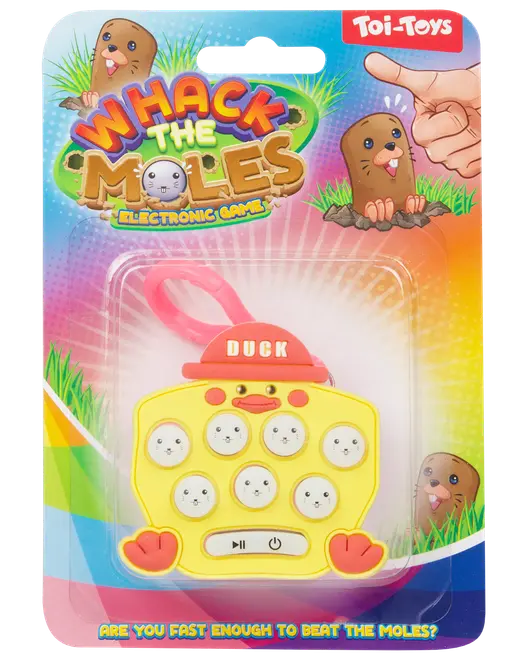 Whack the moles minispil - assorterede designs