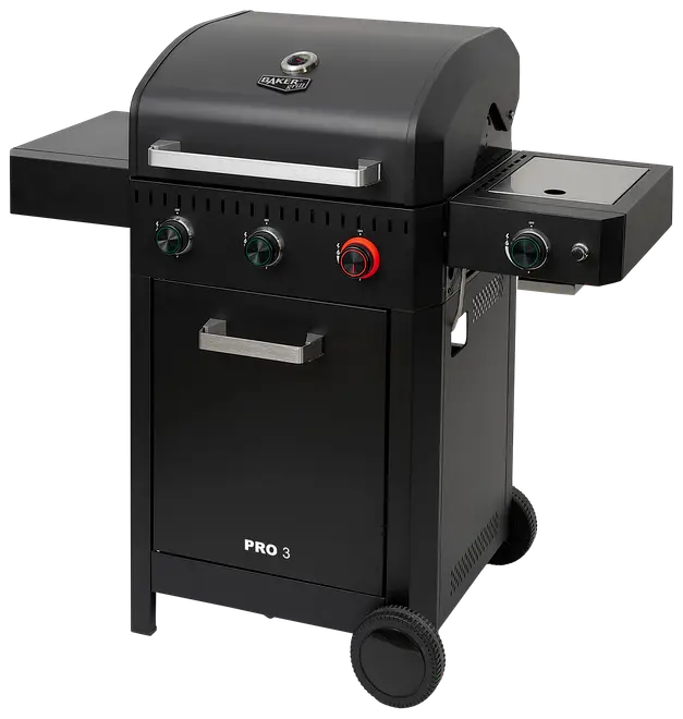 BAKERgrill Gasolgrill Pro 3+1