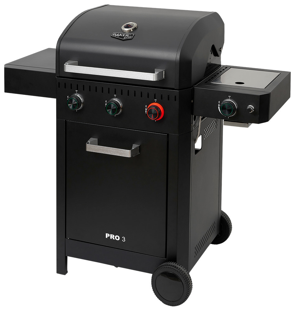 BAKERgrill Gasgrill Pro 3+1