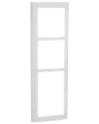 LK FUGA Design ramme SOFT 63 3 ½ model - hvid