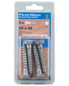 Arvid Nilsson Fransk skrue 10 x 60 mm 4-pak