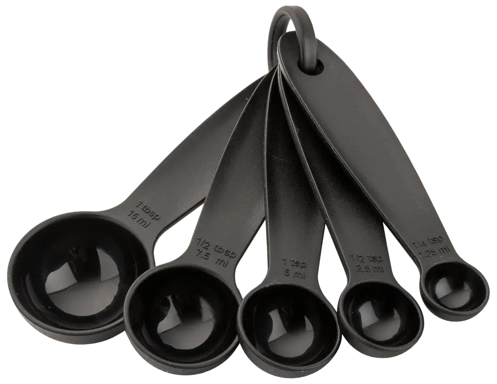 Måttsats 10 storlekar - svart