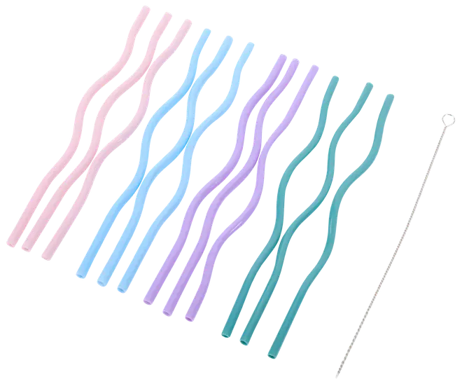 Sugerør snoet 12-pak