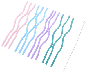 Sugerør snoet 12-pak