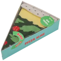 Sokker med madmotiver, Pizza Slice