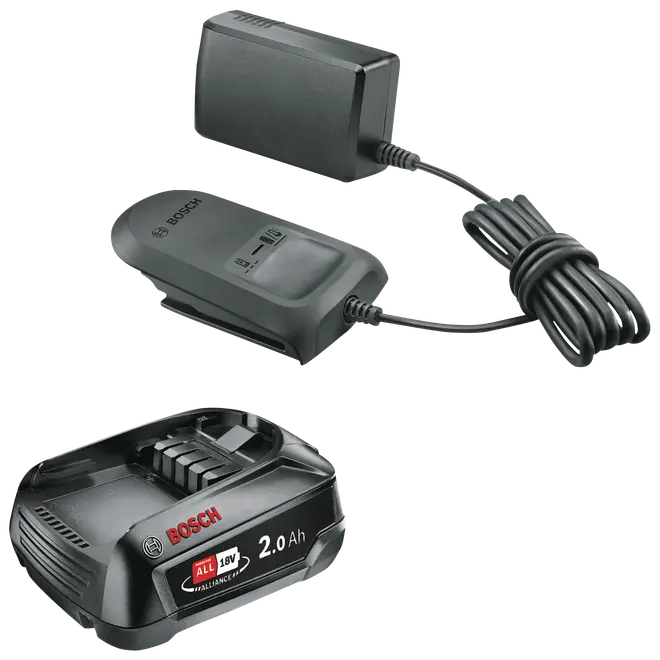 Bosch batteri 18V 2Ah inkl. laddare