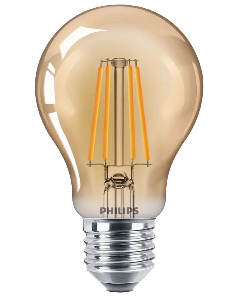 PHILIPS LED-filamentpære 4W E27 - gold