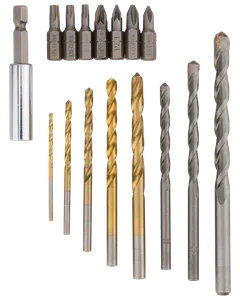 Borr- och bitsats 16 delar