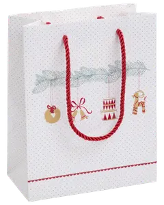 Presentpåse julmotiv 25x20 cm