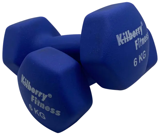 Kilberry Fitness Håndvægt 6 kg 2-pak