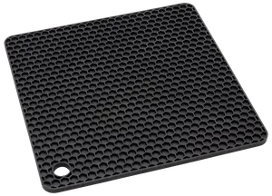 Bordskåner i silikone - sort