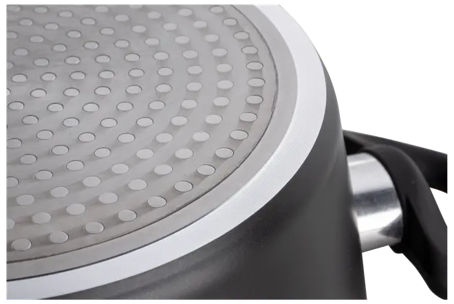 SJÖBO Gryde med låg 5,1 L - Stål look