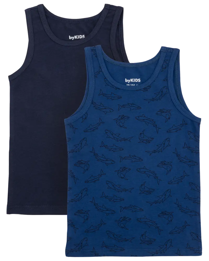 Tanktop pojke - 2-pack