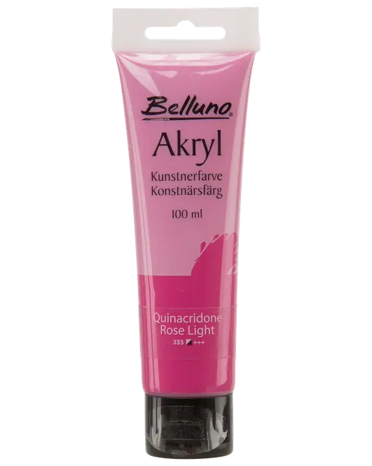 Akrylfärg Quinacridone rose light 100 ml