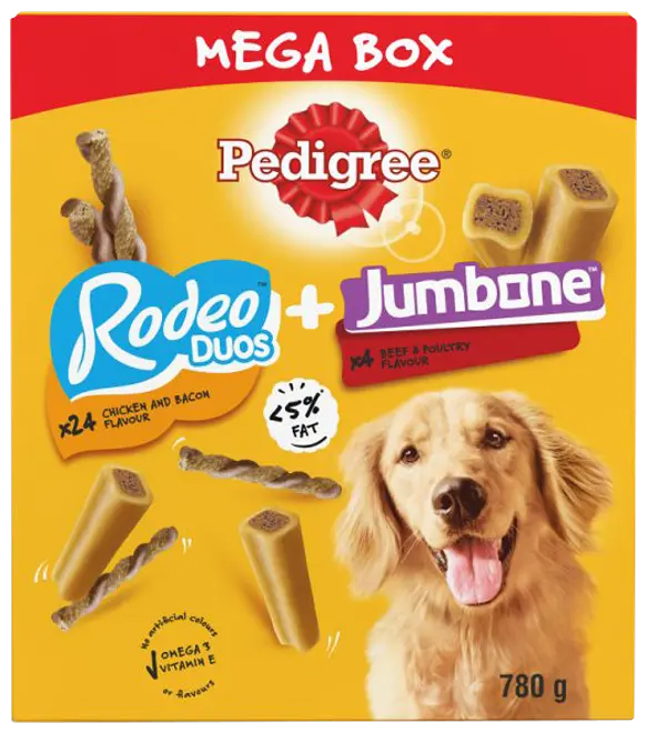 Pedigree megabox - Jumbone + Rodeo
