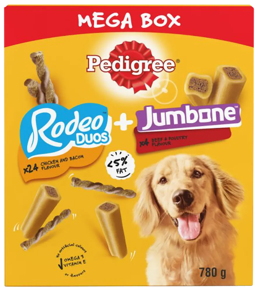 Pedigree megabox - Jumbone + Rodeo
