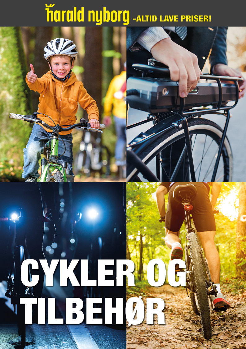 Cykler og tilbehør