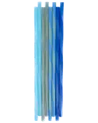 Sugerør 80-pak - Blå og grøn