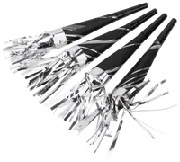 Tudehorn klassisk 4 stk. assorteret