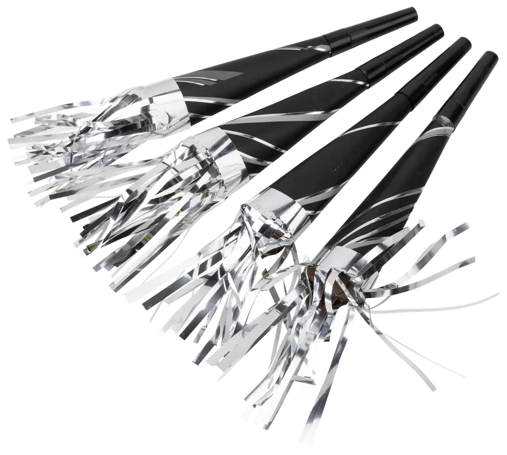 Tudehorn klassisk 4 stk. assorteret