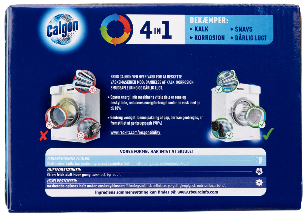 Calgon Powerball Vasketabs 3-i-1