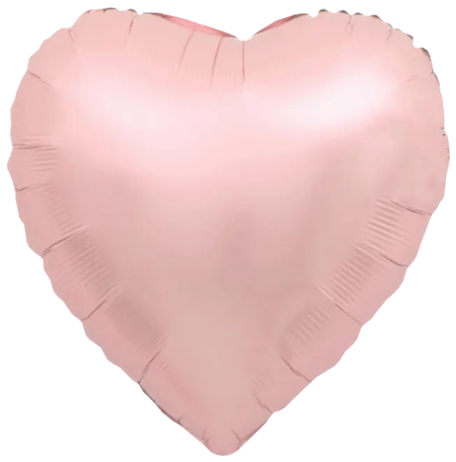 Folieballon 34 cm - Pink hjerte