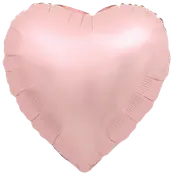 Folieballon 34 cm - Pink hjerte