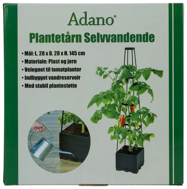 Självvattnande planttorn