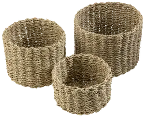 Korgset i sjögräs 3 delar