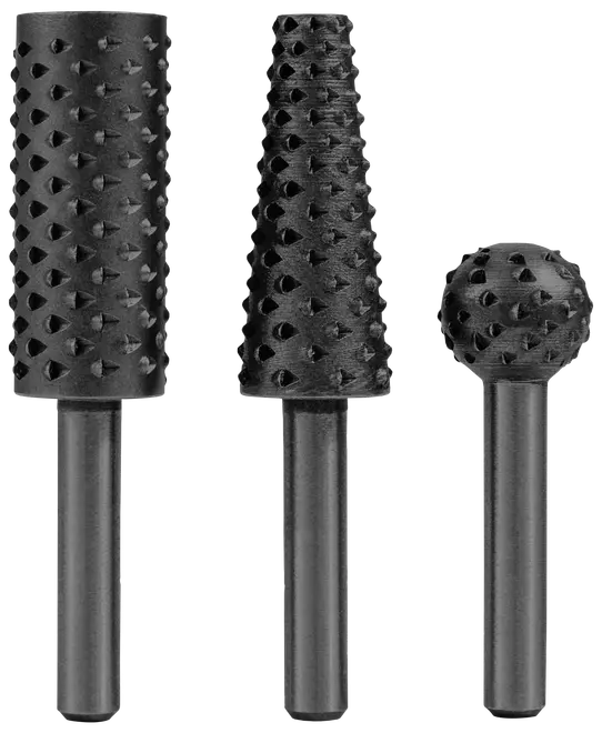 Mitsutomo Profilraspe Ø6 mm 3 dele