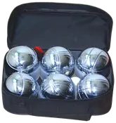 Boule 6 st stålkulor