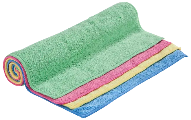 Mikrofiberklud 40 x 30 cm 4-pak