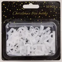 Takrännsfäste för ljusslinga 50-pack