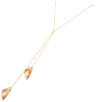 Halsband lilja - guld