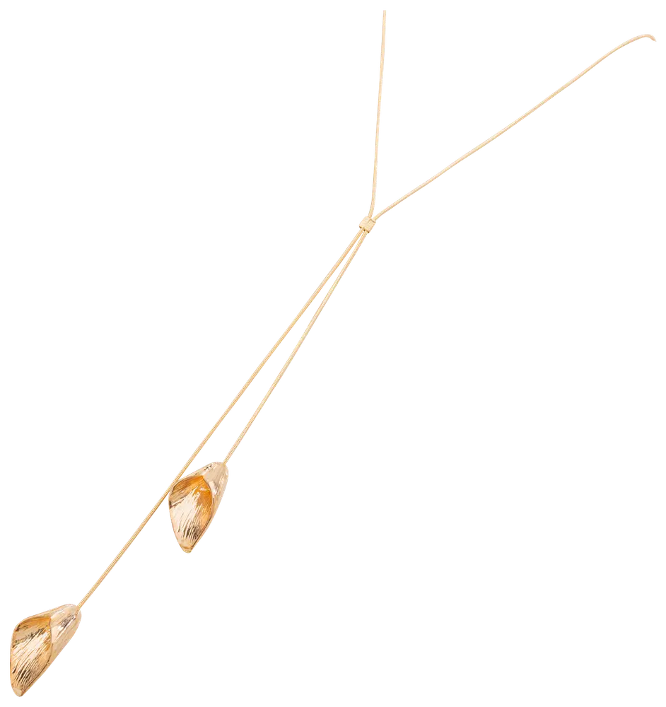 Halsband lilja - guld