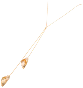 Halskæde lilje - guld