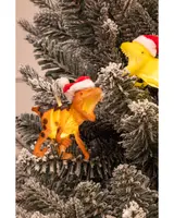 Ljusslinga med 8 dinosaurier