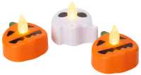 Värmeljus LED Halloween 3-pack
