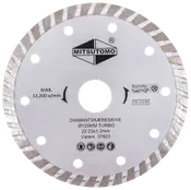 Mitsutomo Diamantskæreskive Ø125 mm - turbo