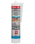 DANA LIM Bygge- /sanitetssilikone 300 ml - klar