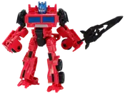 Transformerrobot rød - 13,5 cm