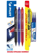 Pilot FriXion Clicker Kuglepen bonuspakke