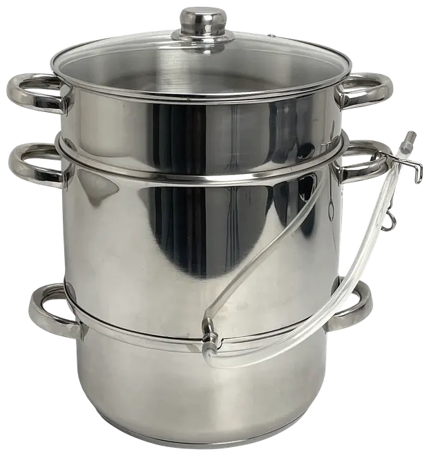 Saftkoger rustfrit stål 8 L 