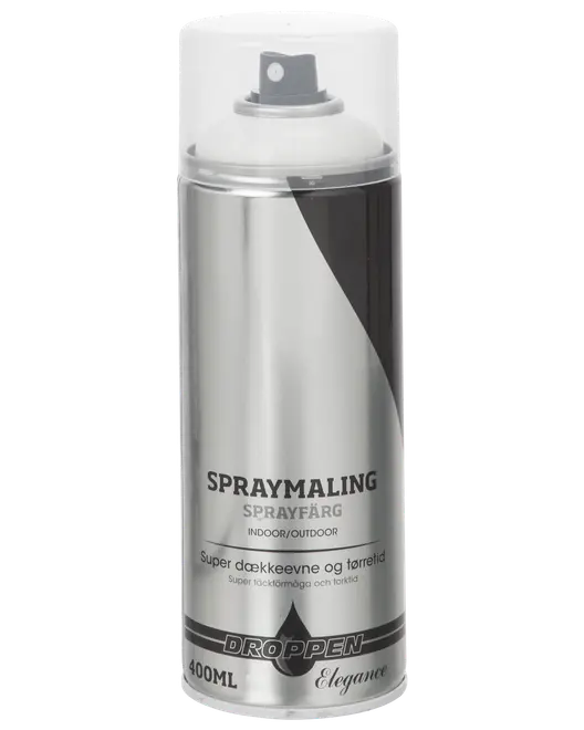 Droppen Elegance Spray - hvid blank